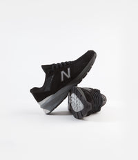 New Balance 990 v5 Made In US Shoes - Black / Silver thumbnail