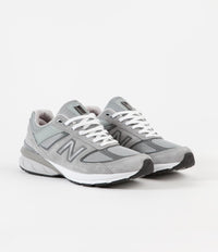 New Balance 990v5 Made In US Shoes - Grey / Castlerock thumbnail