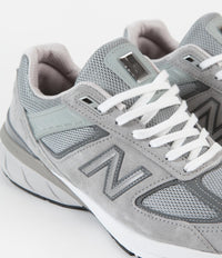 New Balance 990v5 Made In US Shoes - Grey / Castlerock thumbnail