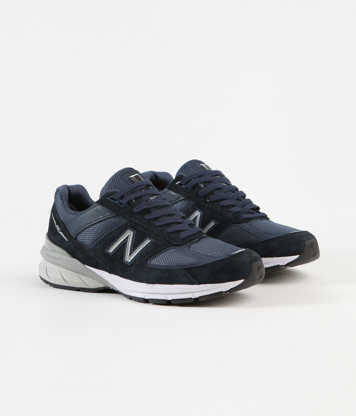New Balance 990v5 Made In US Shoes - Navy / Silver | Always in Colour