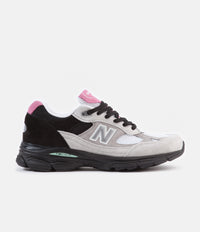 New Balance 991.9 Made In UK Shoes - White / Black / Grey thumbnail