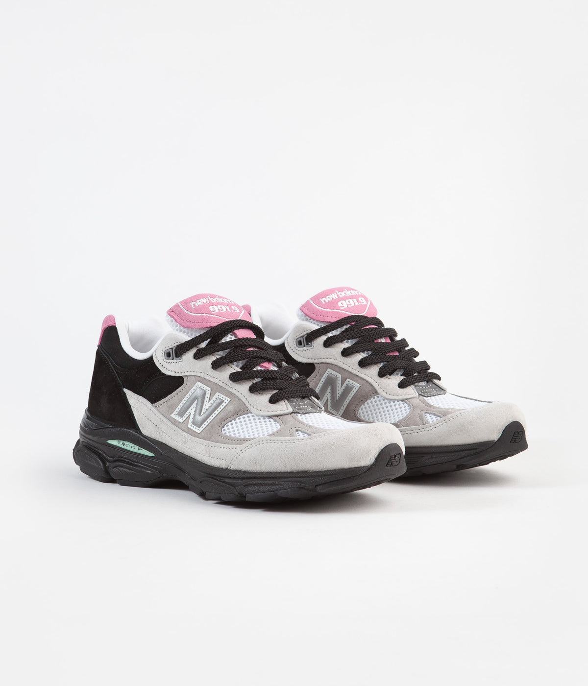 New Balance 991.9 Made In UK Shoes - White / Black / Grey | Always