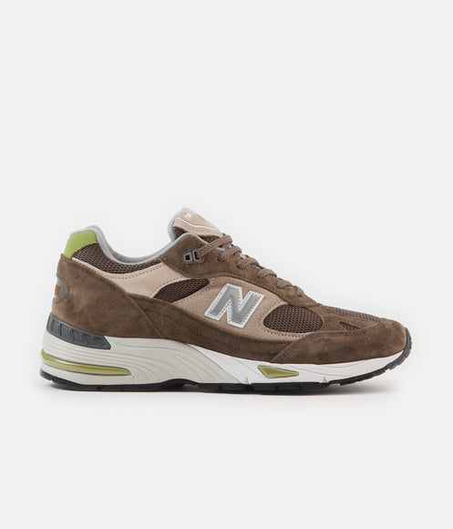 New Balance 991 Made In UK Shoes - Brown / Tan