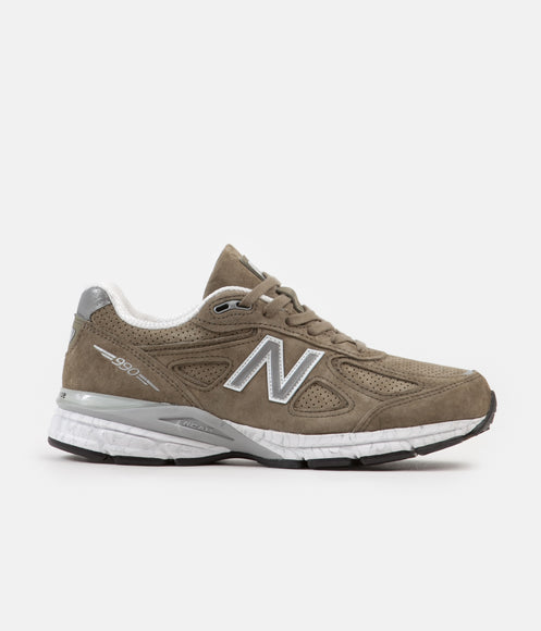 New Balance M990V4 Made In US Shoes - Covert Green