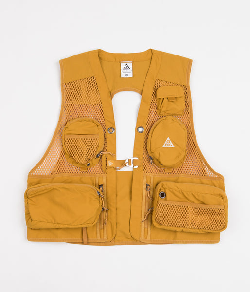Acg Vest Bag Nike Nike ACG Buttles Vest Gold Suede Sanddrift Sanddrift