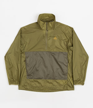 Nike ACG Cinder Cone 1/2 Zip Jacket - Pilgrim / Medium Olive / Gold Suede