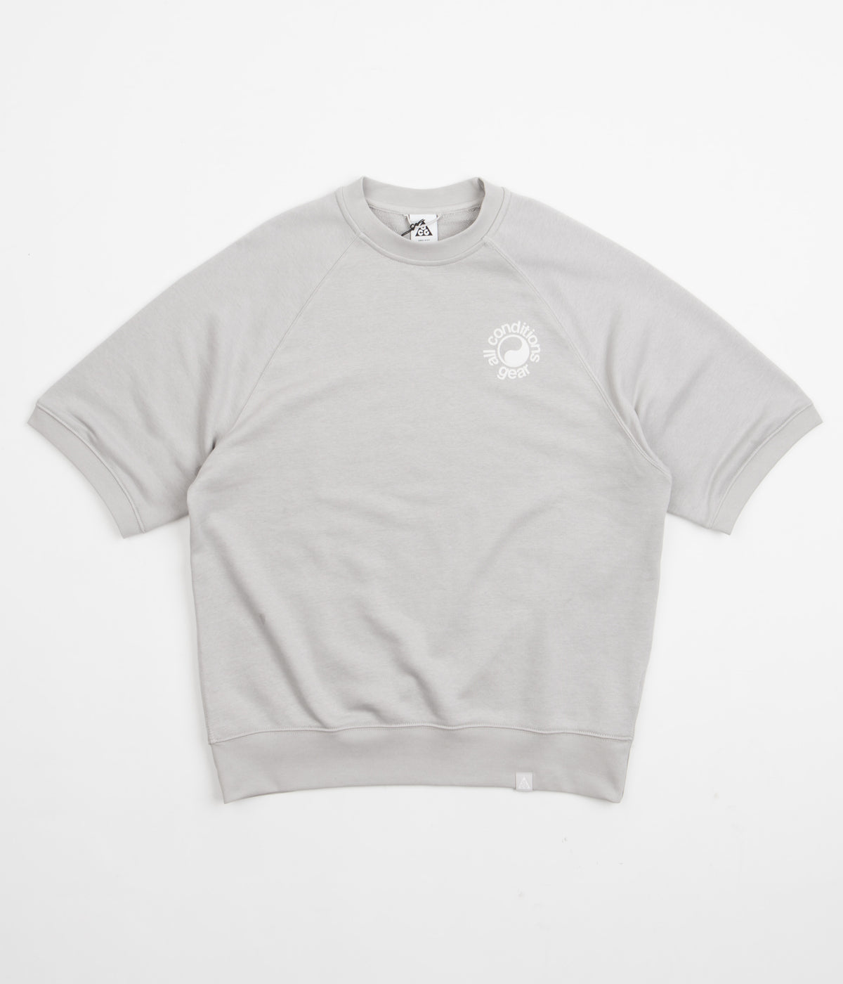 Short sleeve crew sweatshirt on sale