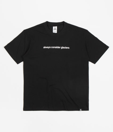 Nike Acg Glacier T-shirt - Black 