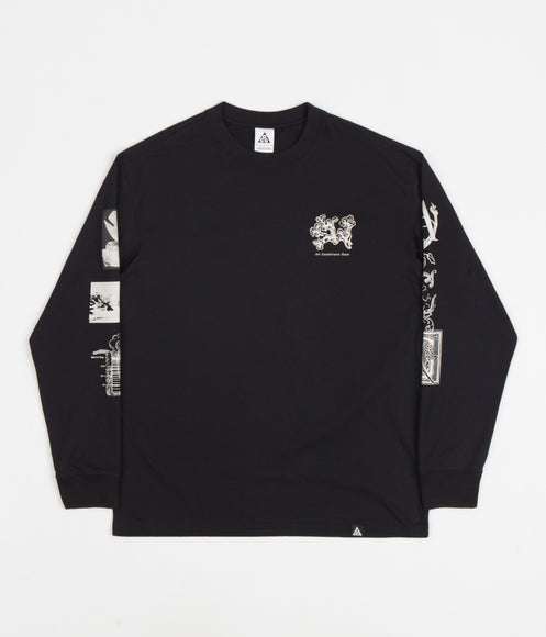 Nike ACG Iceland Long Sleeve T-Shirt - Black