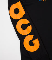 Nike ACG Long Sleeve T-Shirt - Black / Bright Mandarin thumbnail