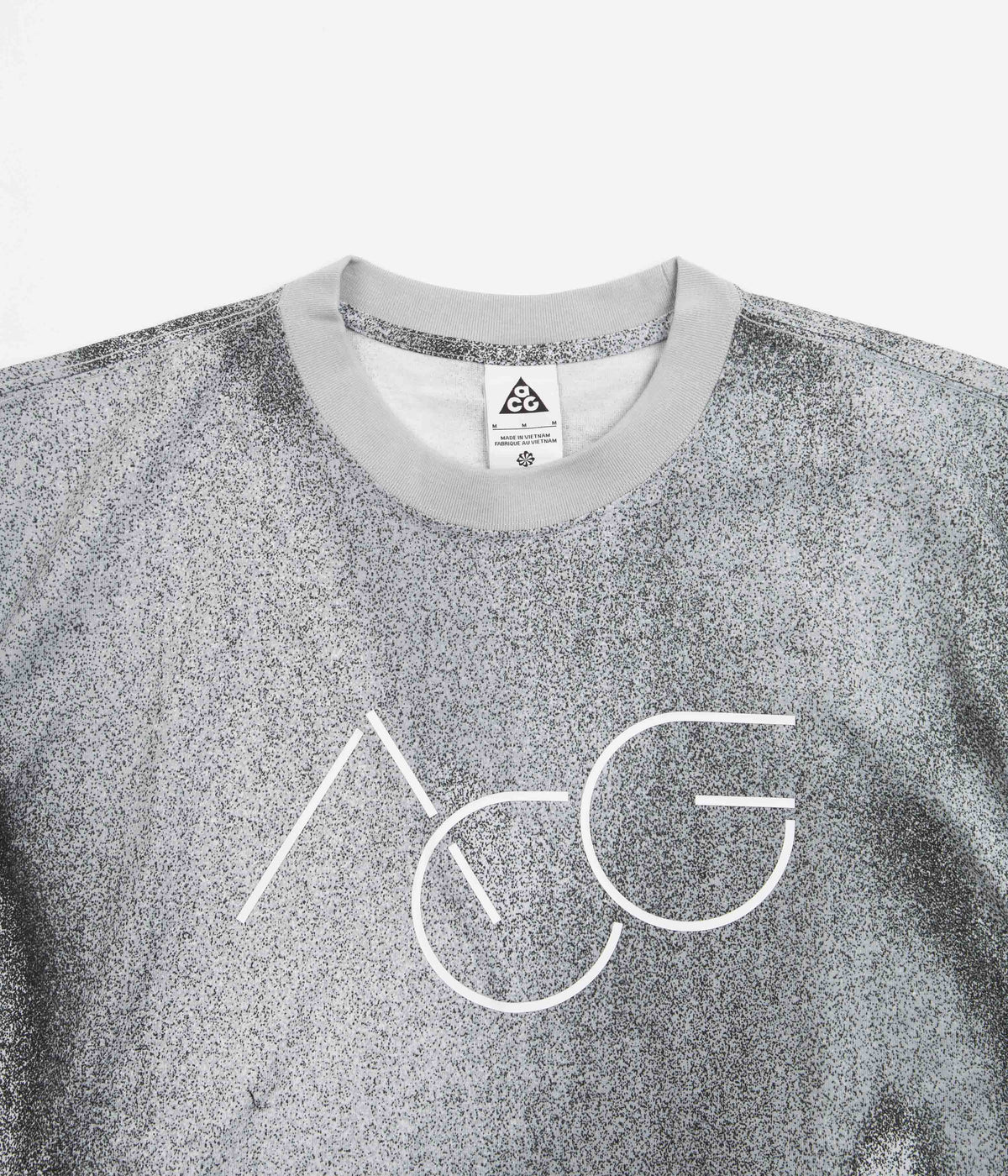 Nike ACG Print Long Sleeve T-Shirt - Photon Dust / Pure Platinum