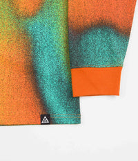 Nike ACG Print Long Sleeve T-Shirt - Tour Yellow / Light Menta / Campfire Orange thumbnail