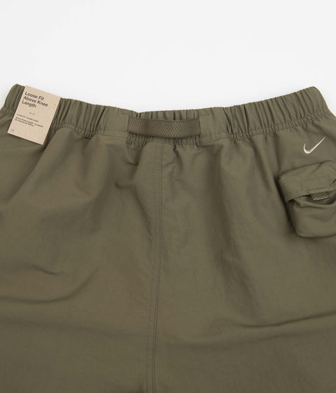 Nike ACG Snowgrass Cargo Shorts - Medium Olive / Cargo Khaki / Khaki ...