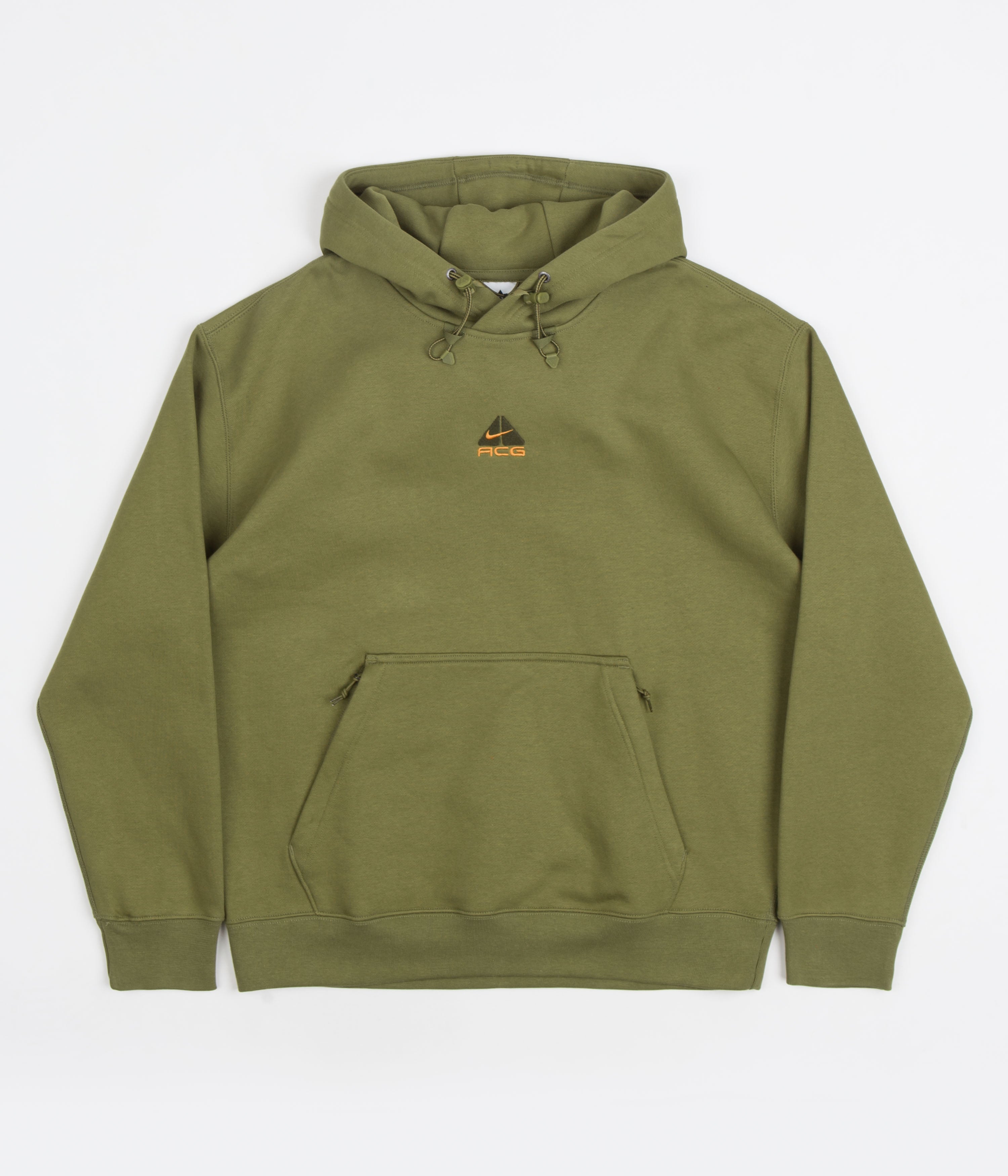 nike acg hoodie green