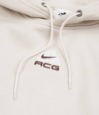 Nike ACG Womens Tuff Knit Hoodie - Light Orewood Brown / Summit White thumbnail