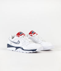 Nike Air Cross Trainer 3 Low Shoes - White / Midnight Navy - Midnight Navy thumbnail