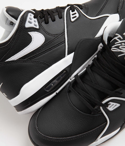 Nike Air Flight 89 Shoes in Black and White