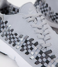 Nike Air Footscape Woven NM Shoes - Wolf Grey / Black - Dark Grey - White thumbnail