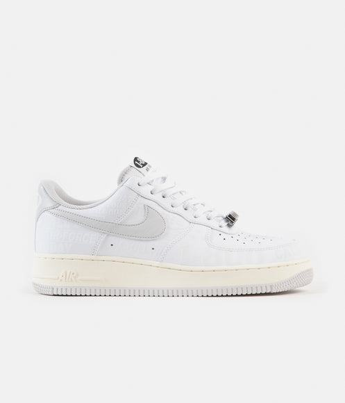 Nike Air Force 1 '07 Premium Shoes - White / Vast Grey - Sail - Black