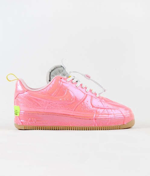 Nike Air Force 1 Experimental Shoes - Racer Pink / Arctic Punch - Sail - Opti Yellow