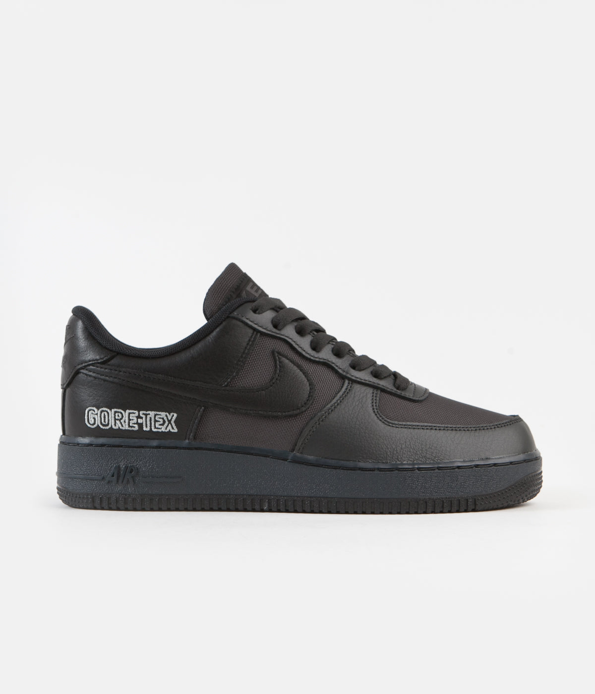 Nike Air Force 1 GTX Shoes - Anthracite / Black - Barely