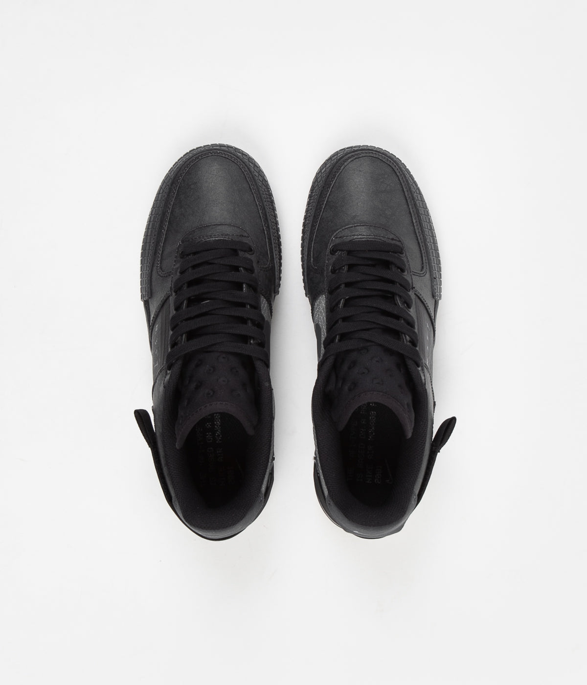 Nike Air Force 1 Type 1 Shoes Black Anthracite Gum Light Brown Always in Colour