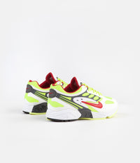 Nike Air Ghost Racer Shoes - White / Atom Red - Neon Yellow - Dark Grey thumbnail