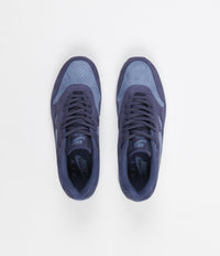 Nike Air Max 1 Premium Shoes - Neutral Indigo / Diffused Blue - White thumbnail