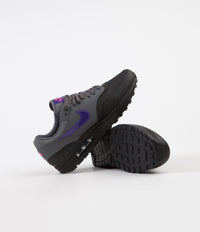 Nike Air Max 1 Shoes - Dark Grey / Fierce Purple - Black - Pink Blast thumbnail