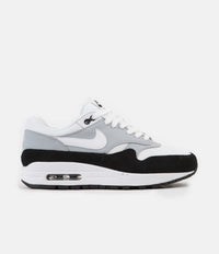 Nike Air Max 1 Shoes - Wolf Grey / White - Black thumbnail