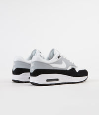 Nike Air Max 1 Shoes - Wolf Grey / White - Black thumbnail