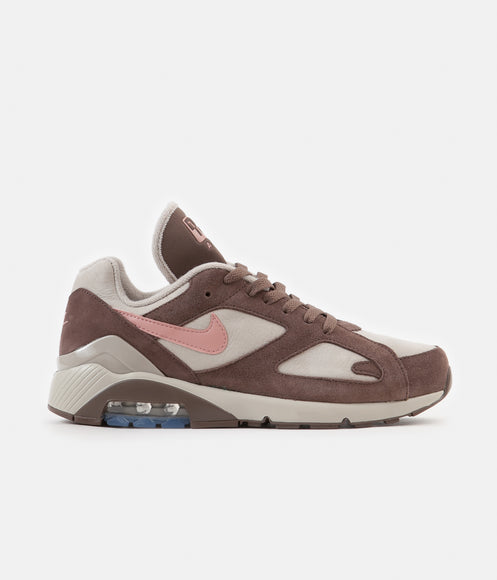 Nike Air Max 180 Shoes - String / Rust Pink - Baroque Brown