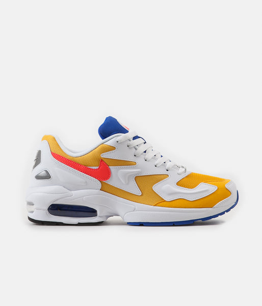 Nike Air Max 2 Light Shoes University Gold Flash Crimson Racer B Always in Colour