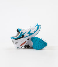 Nike Air Max 2 Light Shoes - White / Black - Blue Lagoon - Laser Orange thumbnail