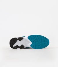 Nike Air Max 2 Light Shoes - White / Black - Blue Lagoon - Laser Orange thumbnail