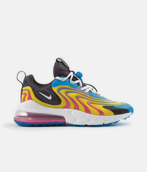 Nike Air Max 270 React ENG Shoes - Laser Blue / White - Anthracite - Watermelon