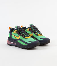 Nike Air Max 270 React 'Pop Art' Shoes - Electro Green / Yellow Ochre - Obsidian thumbnail