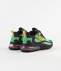 Nike Air Max 270 React 'Pop Art' Shoes - Electro Green / Yellow Ochre - Obsidian thumbnail