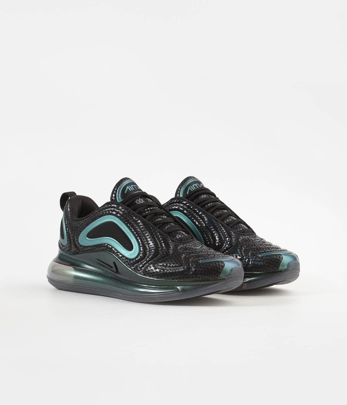 Nike Air Max 720 'Iridescent Mesh' Shoes Black Black