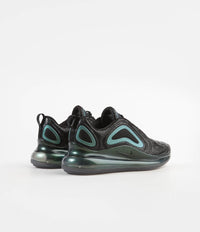 Nike Air Max 720 'Iridescent Mesh' Shoes - Black / Black - Metallic Silver thumbnail