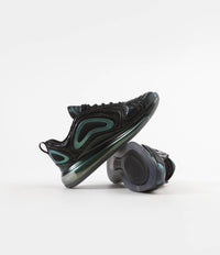 Nike Air Max 720 'Iridescent Mesh' Shoes - Black / Black - Metallic Silver thumbnail