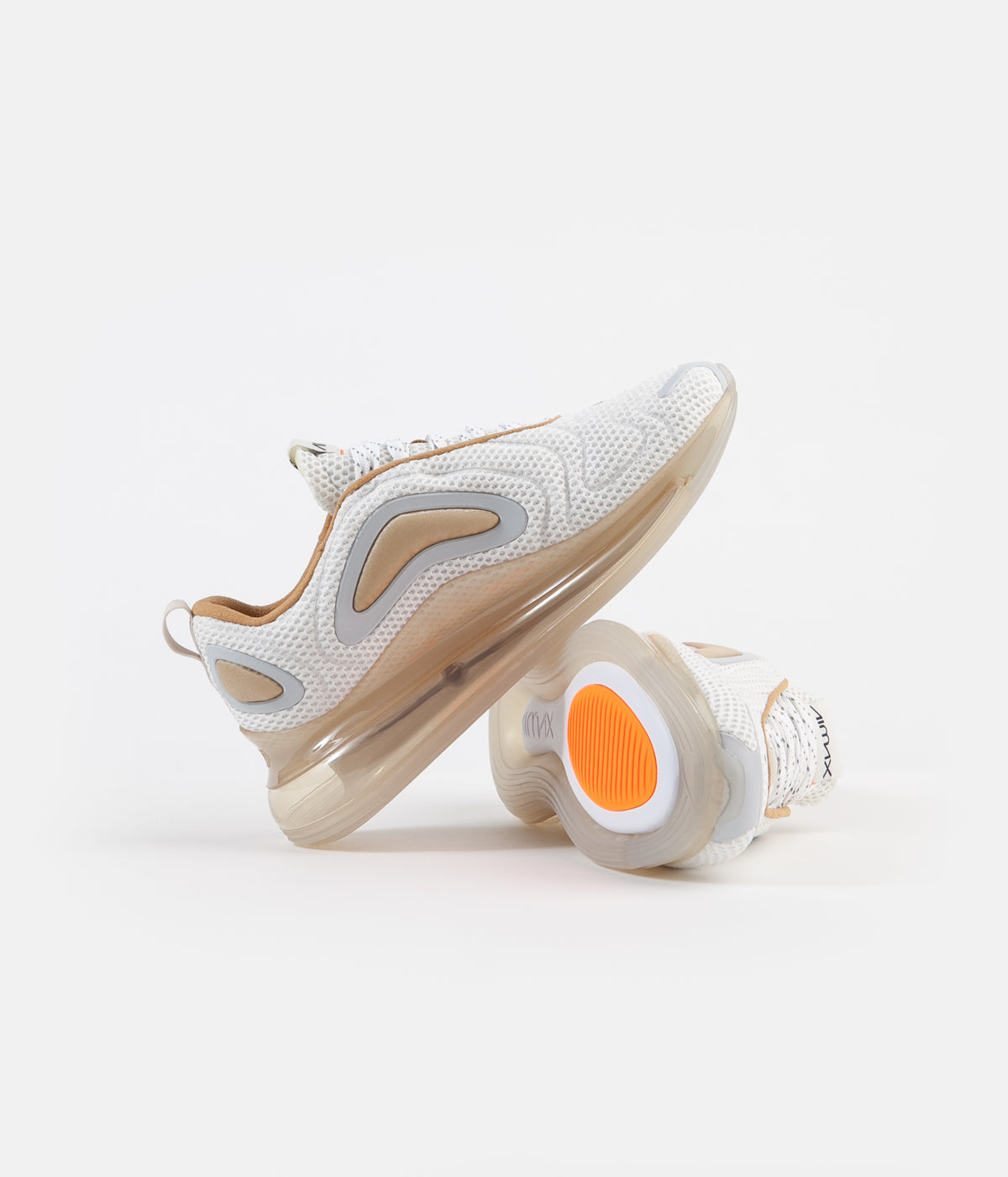 Nike 720 white hot sale and orange