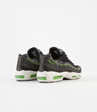 Nike Air Max 95 Shoes - Black / Electric Green - Smoke Grey thumbnail