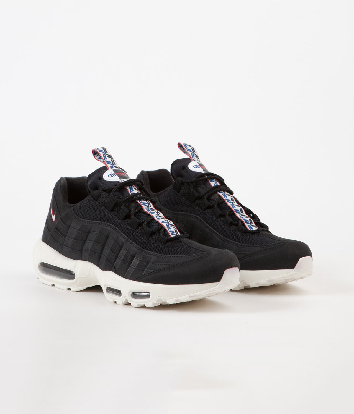 Lach Vooruitgaan Barry Nike Air Max 95 TT Shoes - Black / Sail - Gym Red | Always in Colour