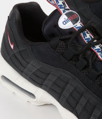 Nike Air Max 95 TT Shoes - Black / Sail - Gym Red thumbnail
