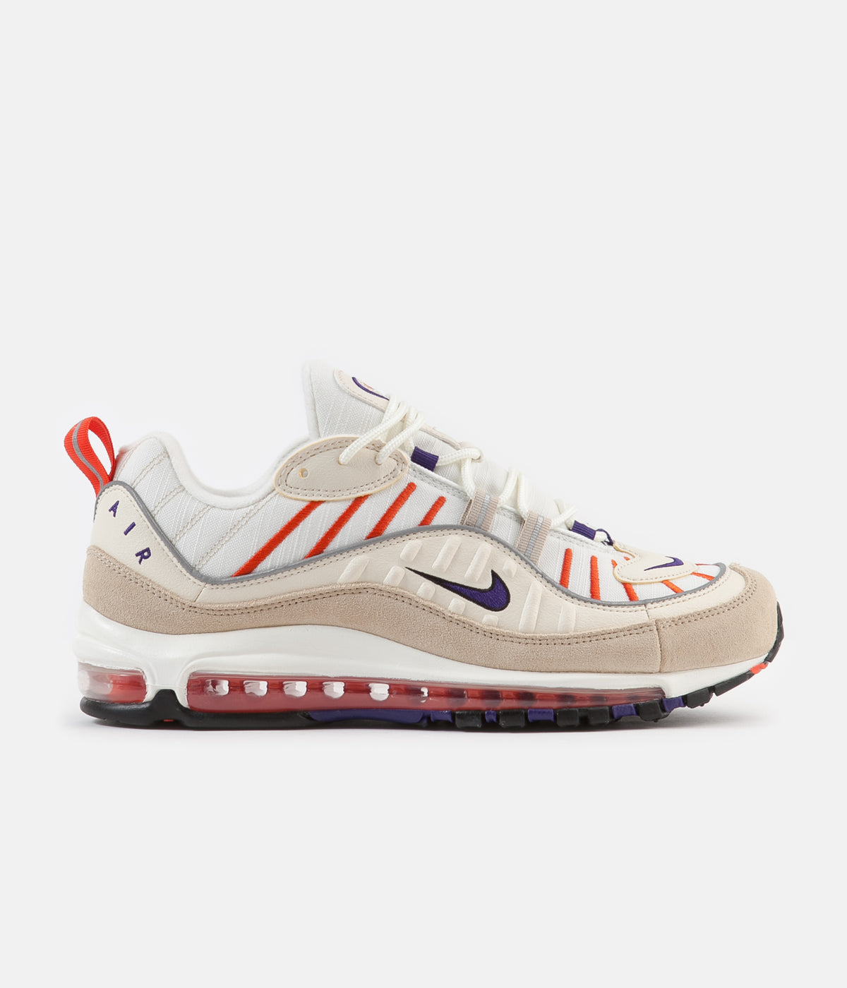 Nike air max 98 sail court purple light cream desert ore Clearance