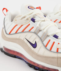Nike Air Max 98 Shoes - Sail / Court Purple - Light Cream - Desert Ore thumbnail
