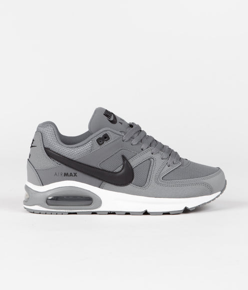 Nike Air Max Command Shoes - Cool Grey / Black - White