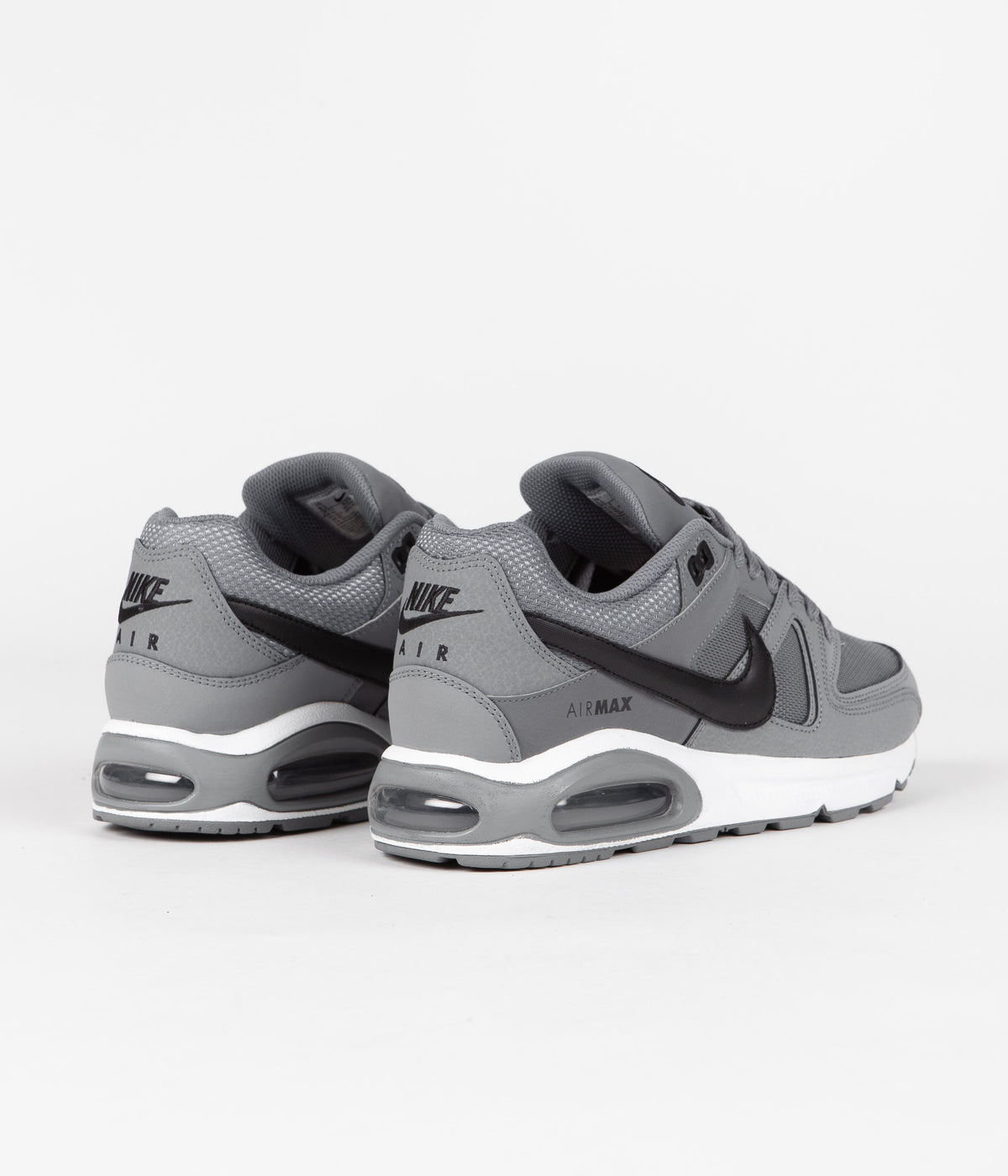 Nike Air Max Command Shoes - Cool Grey / Black - White | Always in