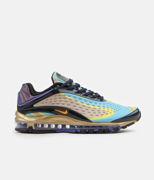Nike Air Max Deluxe Shoes - Midnight Navy / Laser Orange